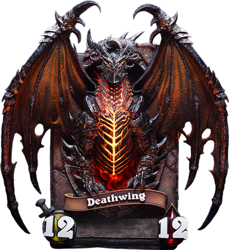 Deathwing 3D Art Frame