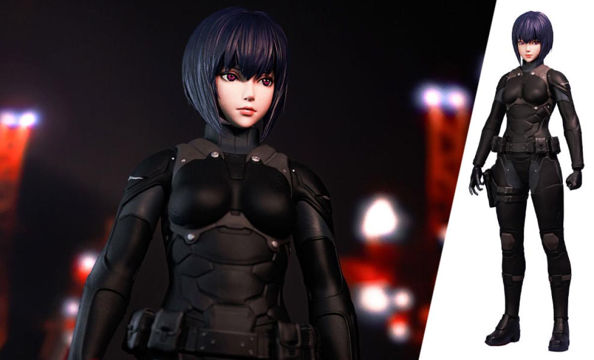 Motoko Kusanagi (Combat Suit ver.)