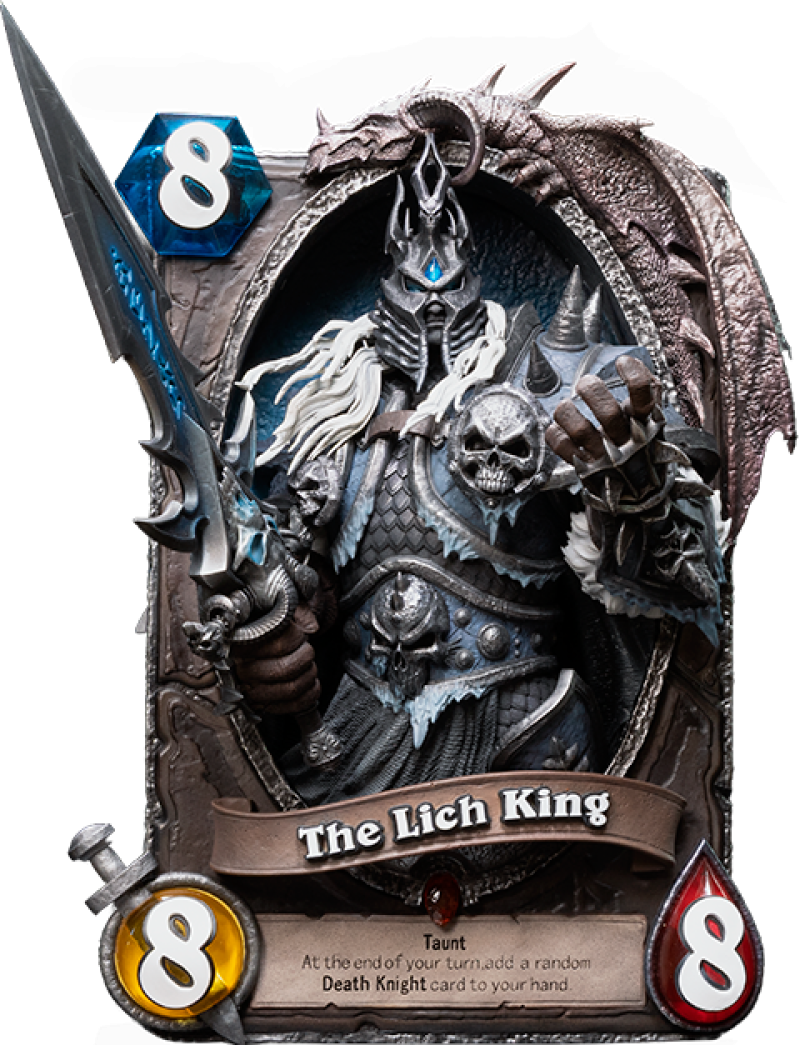 The Lich King 3D Art Frame