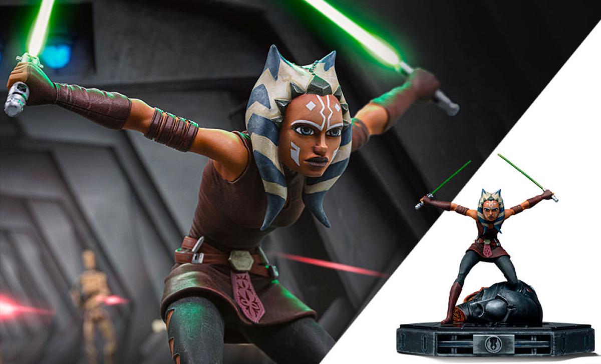 Ahsoka Tano 1:10 Scale Statue