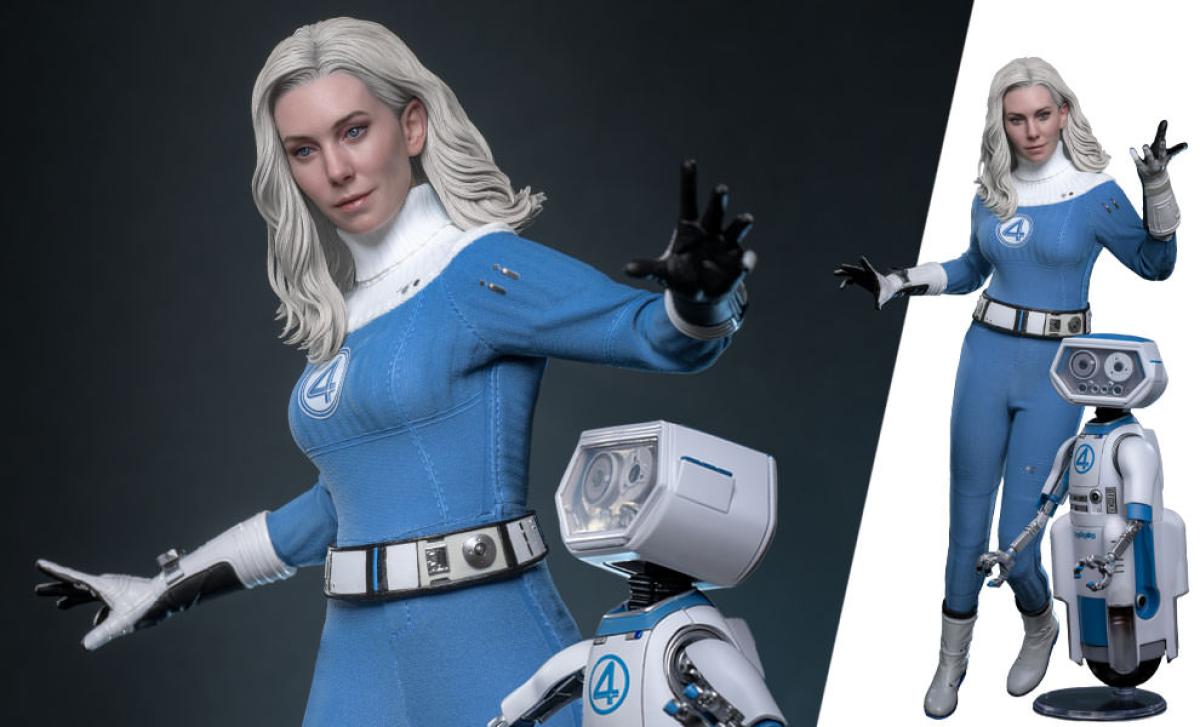 Invisible Woman and H.E.R.B.I.E.