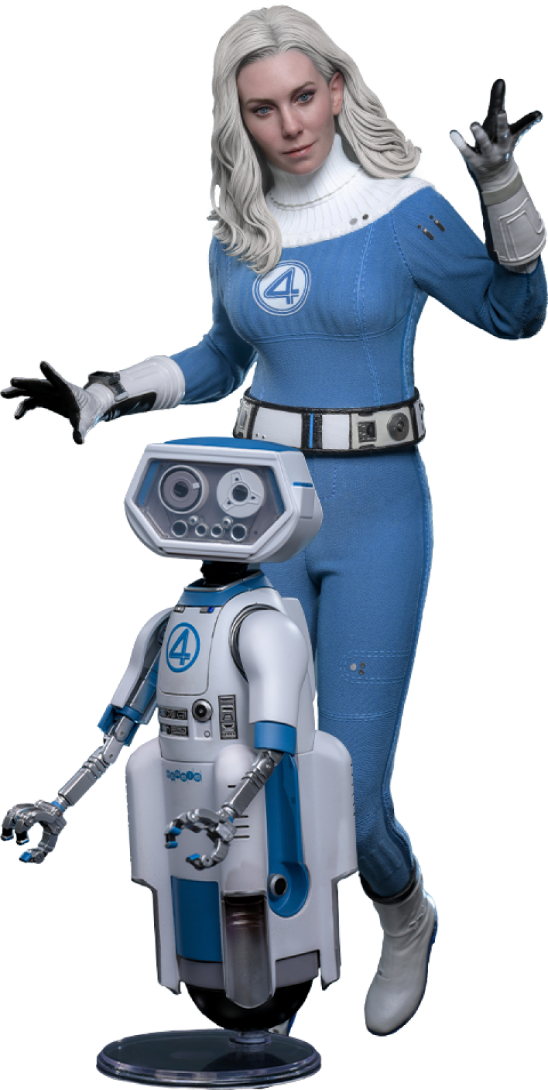 Invisible Woman and H.E.R.B.I.E.