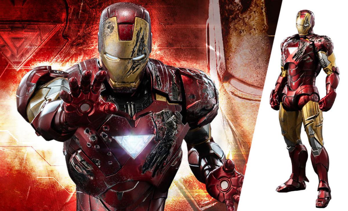 DLX Iron Man Mark 6 (Battle Damaged)