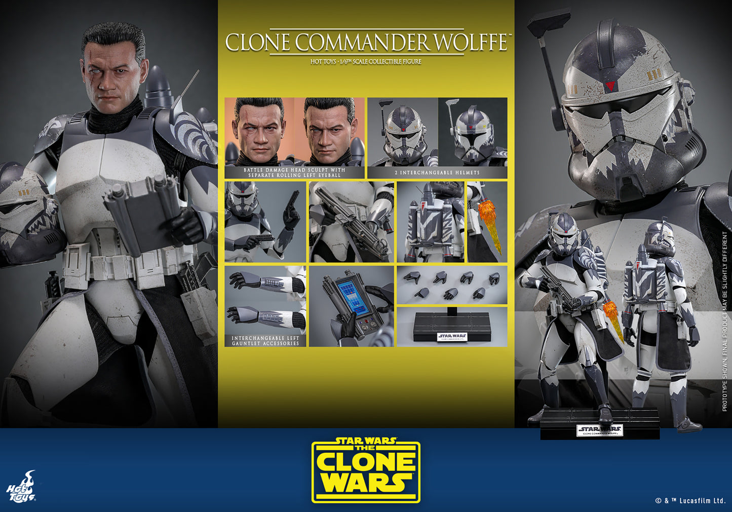 Clone Commander Wolffe™