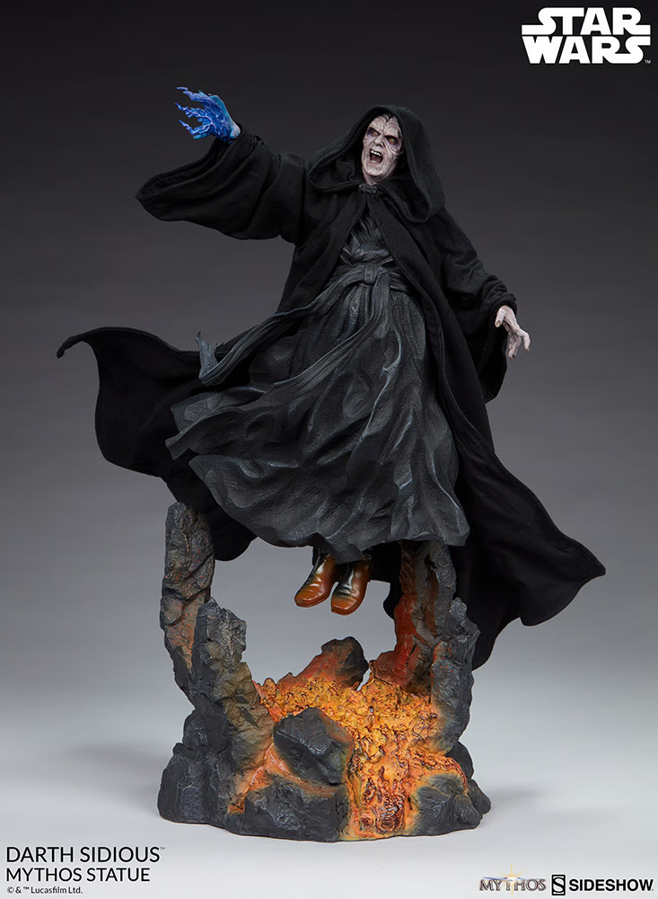 Sideshow Mythos Sidious Statue