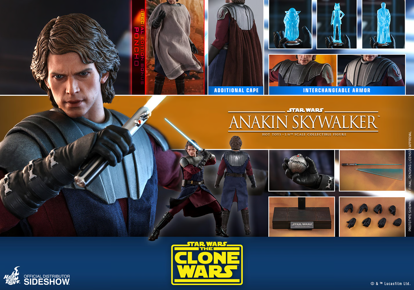 Hot Toys Star Wars Anakin Skywalker
