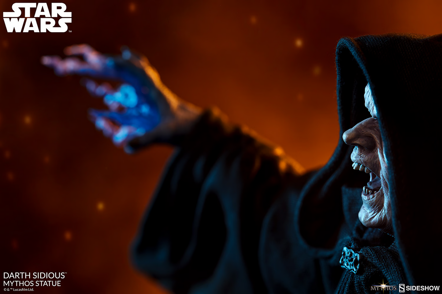 Sideshow Mythos Sidious Statue