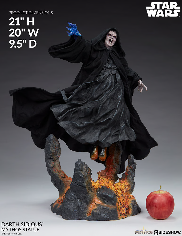 Sideshow Mythos Sidious Statue