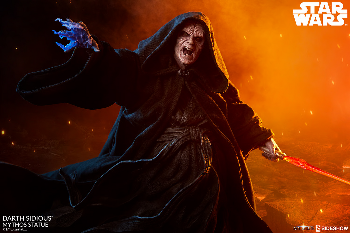 Sideshow Mythos Sidious Statue