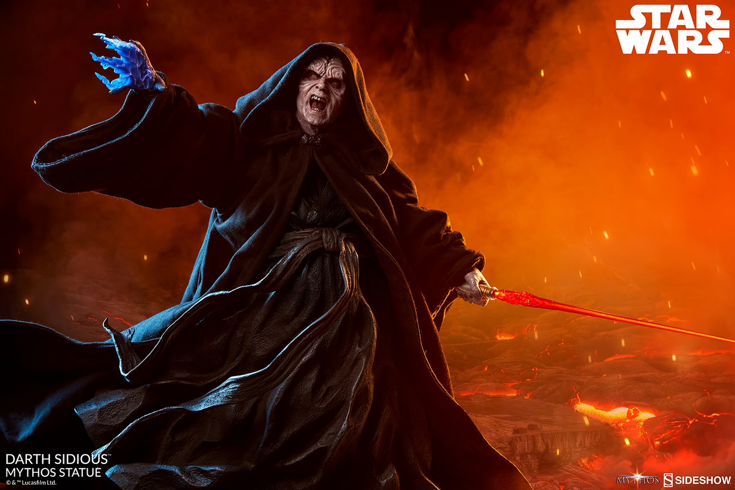 Sideshow Mythos Sidious Statue
