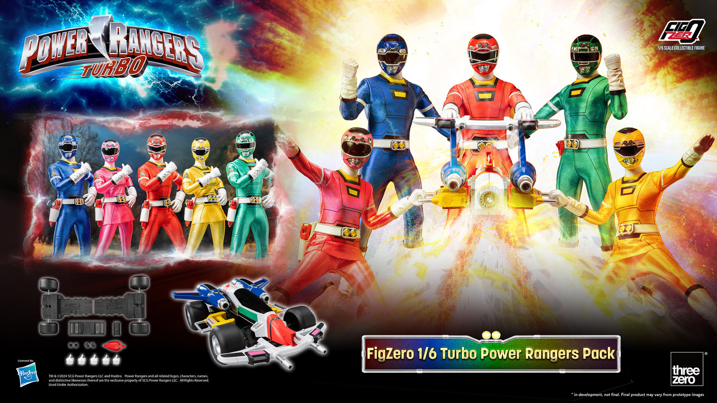 Turbo Power Rangers Pack