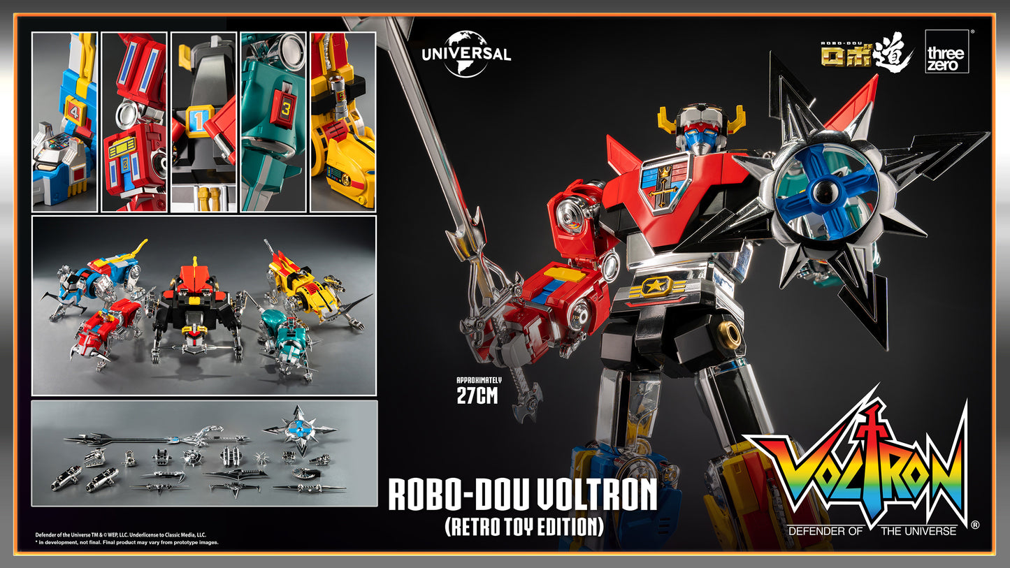 ROBO-DOU Voltron (Retro Toy Edition)