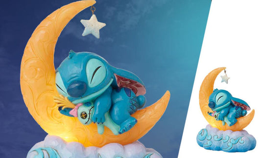 Stitch & Scrump on LED Moon