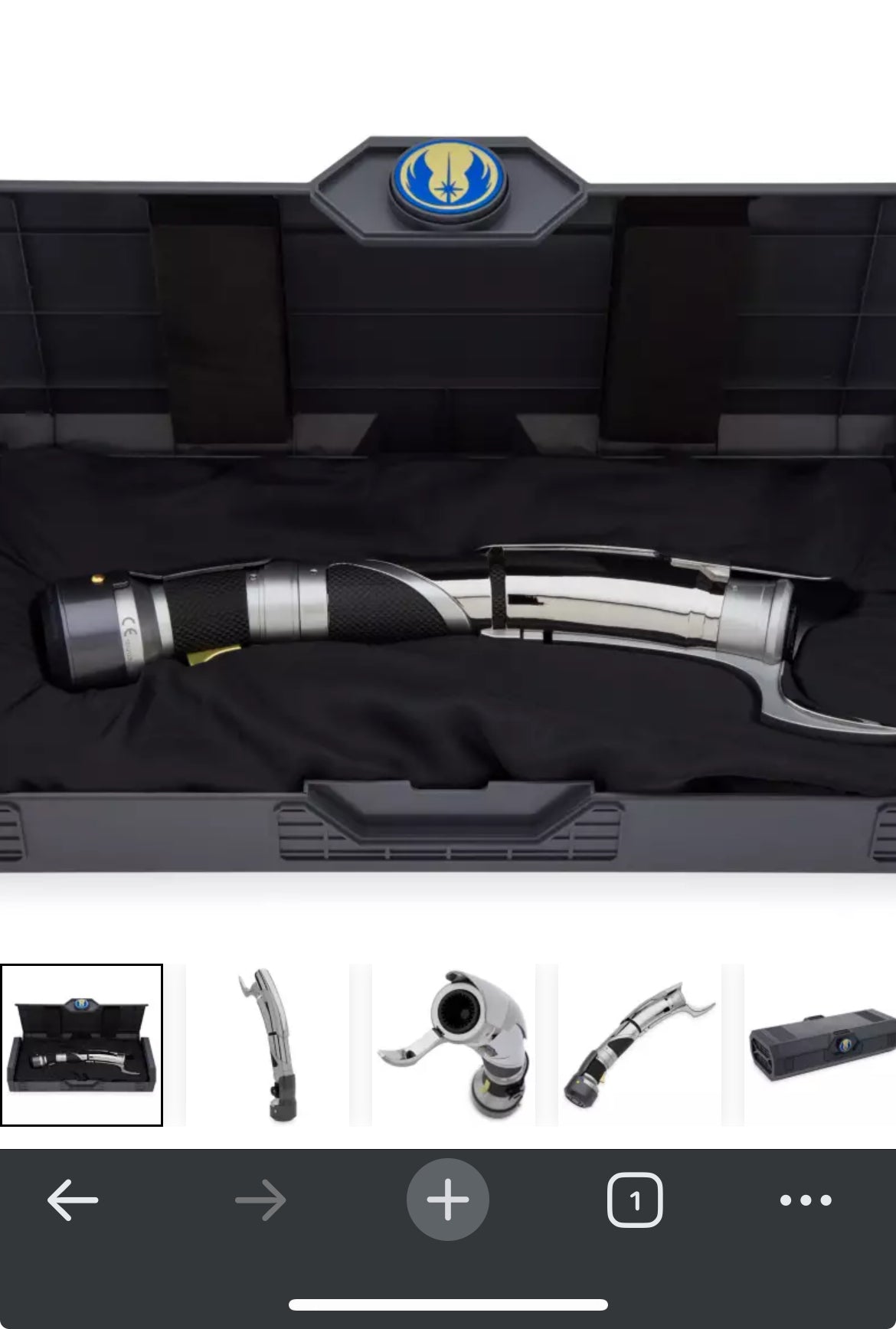 Star Wars Count Dooku (Jedi Master) Legacy Lightsaber