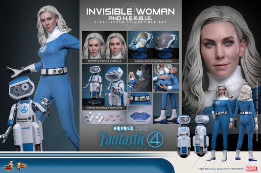 Invisible Woman and H.E.R.B.I.E.
