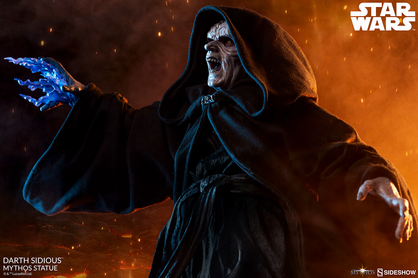 Sideshow Mythos Sidious Statue