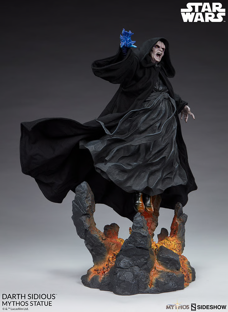 Sideshow Mythos Sidious Statue
