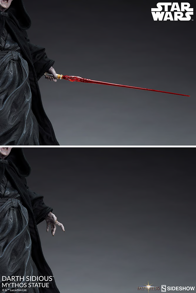 Sideshow Mythos Sidious Statue