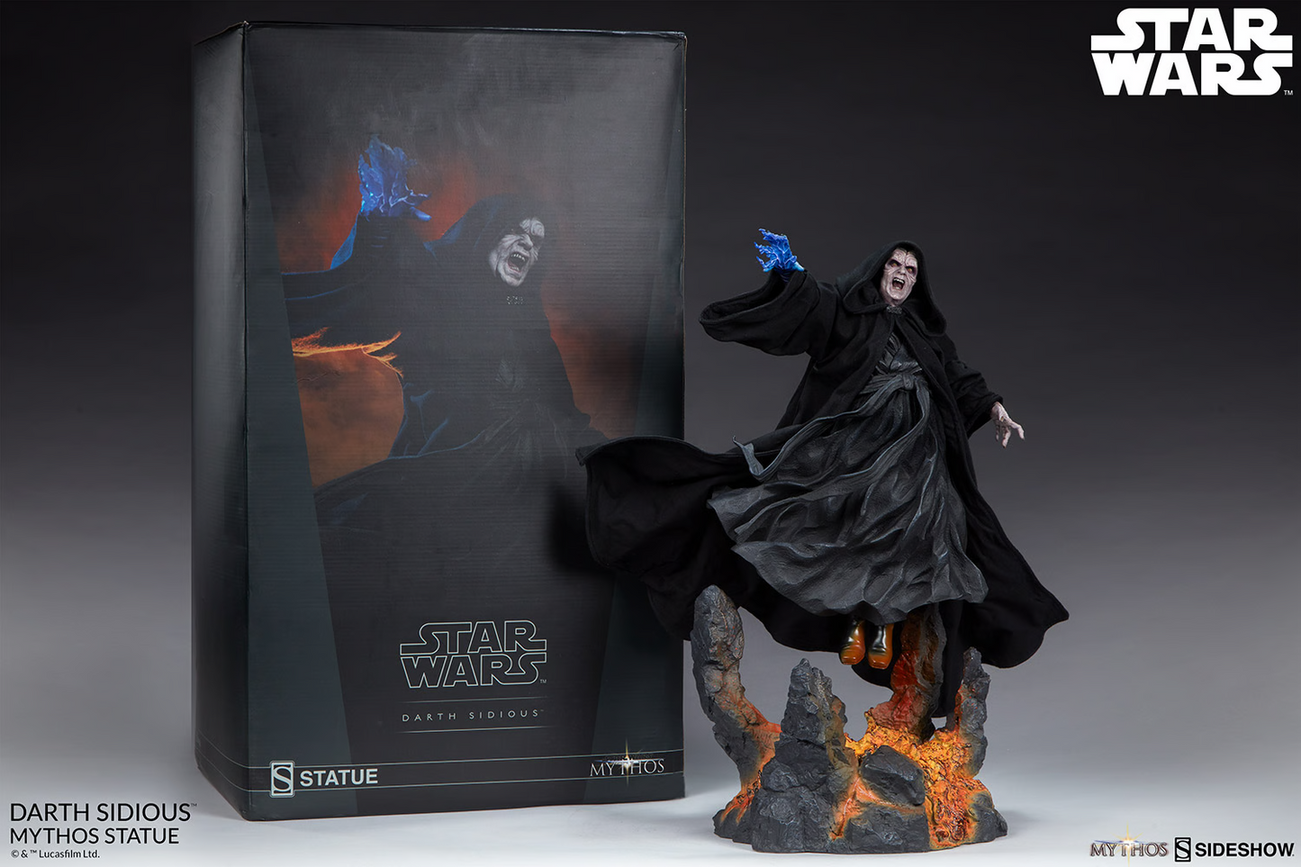 Sideshow Mythos Sidious Statue